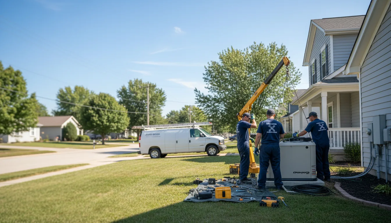 Generator Installation in Blackwell, OK near me